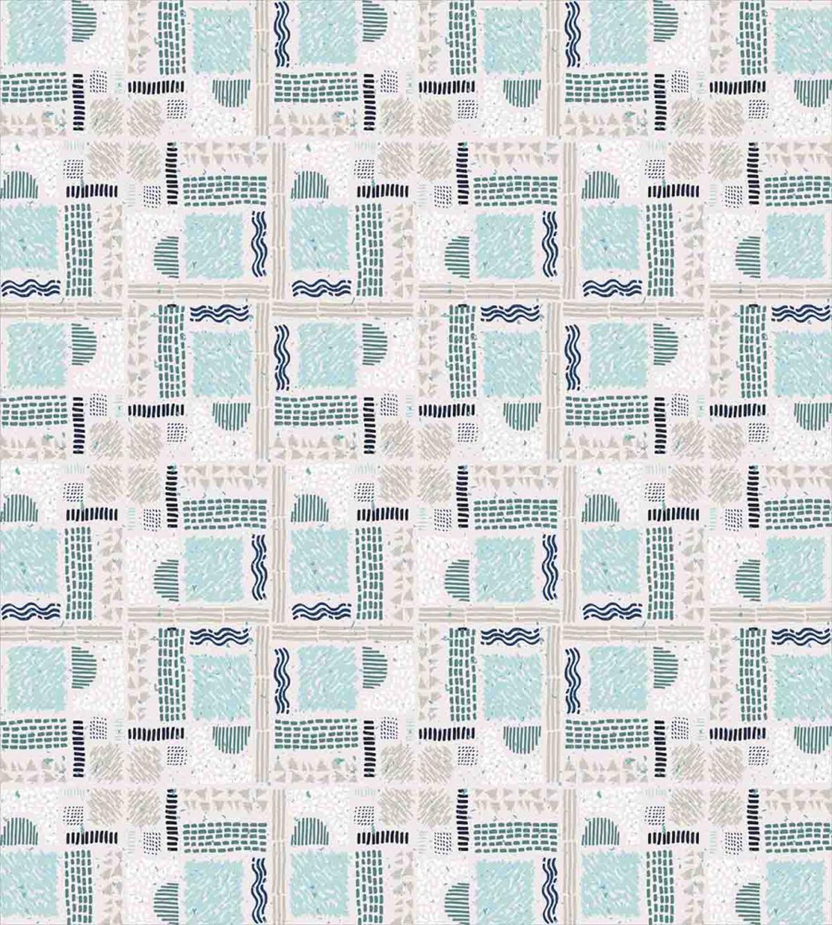 Folk Geometric Abstract — Pattern