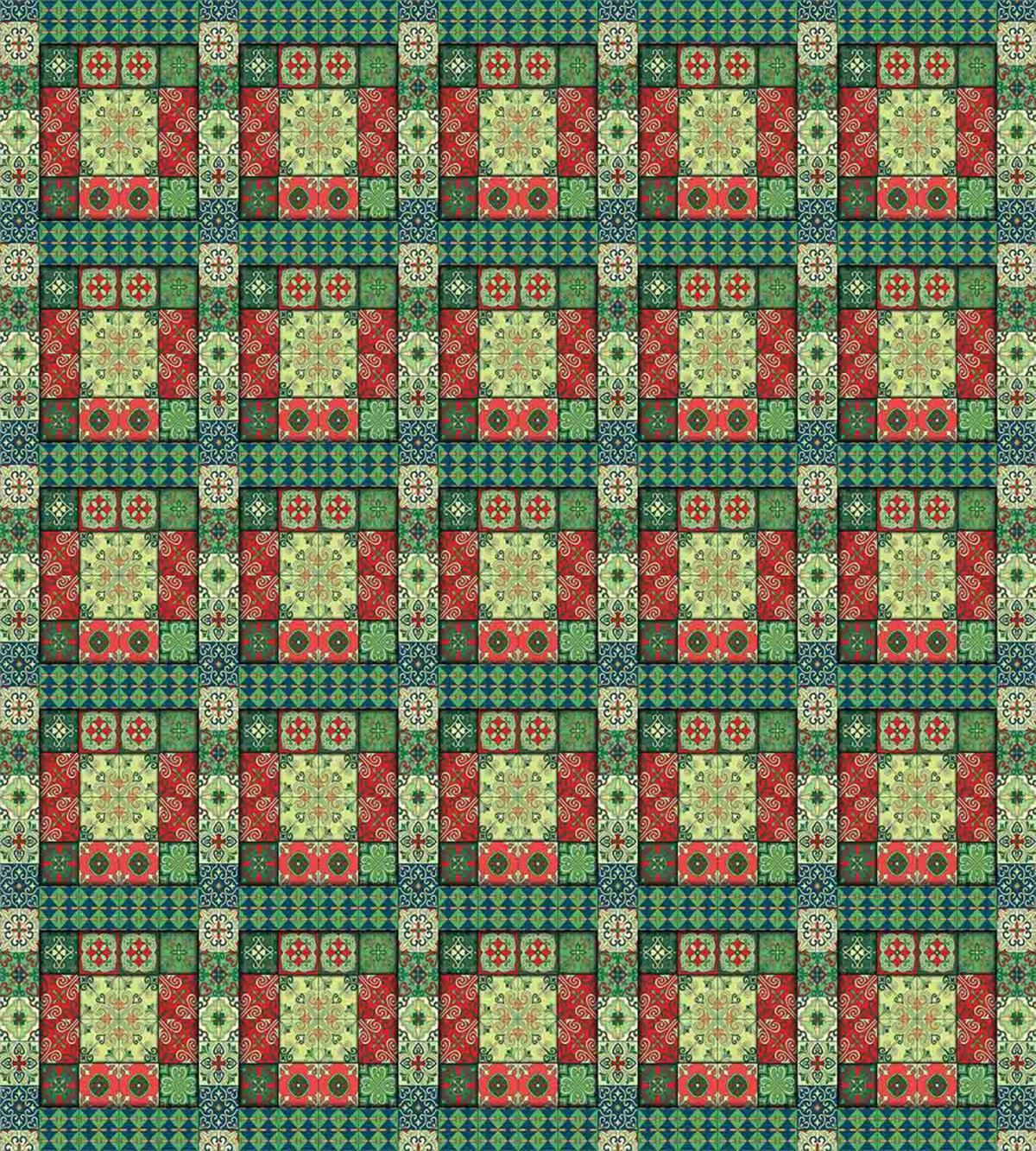 Colorful Azulejo Tiles — Pattern
