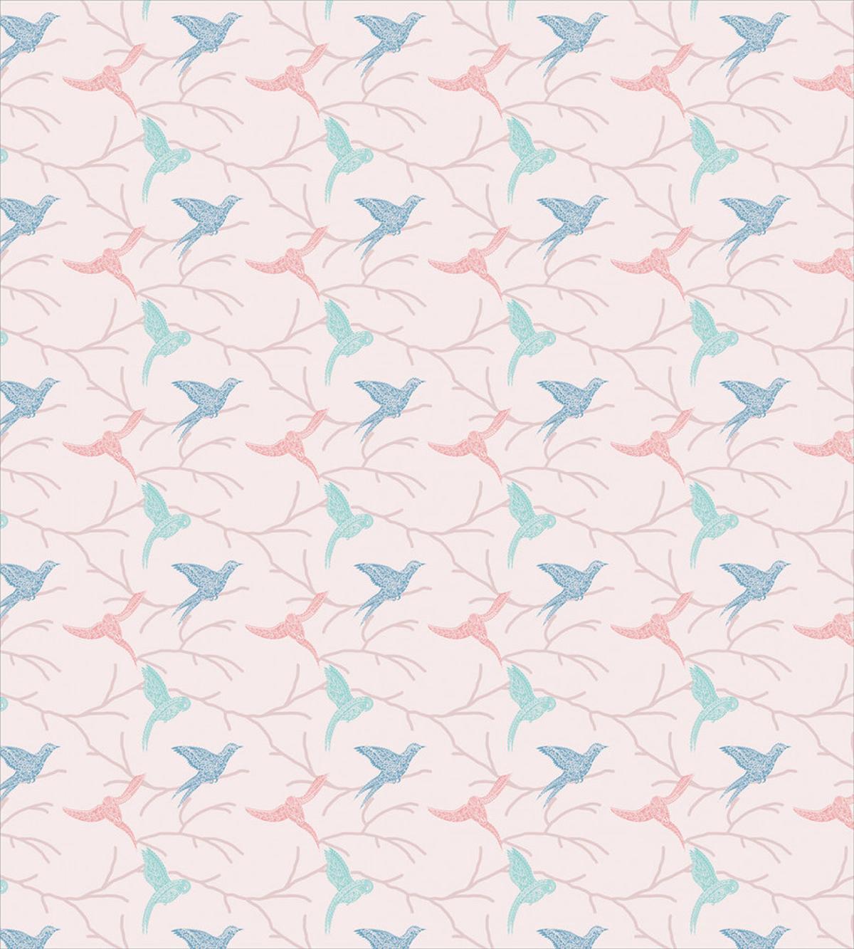 Flying Bird Branches Graphic — Pattern