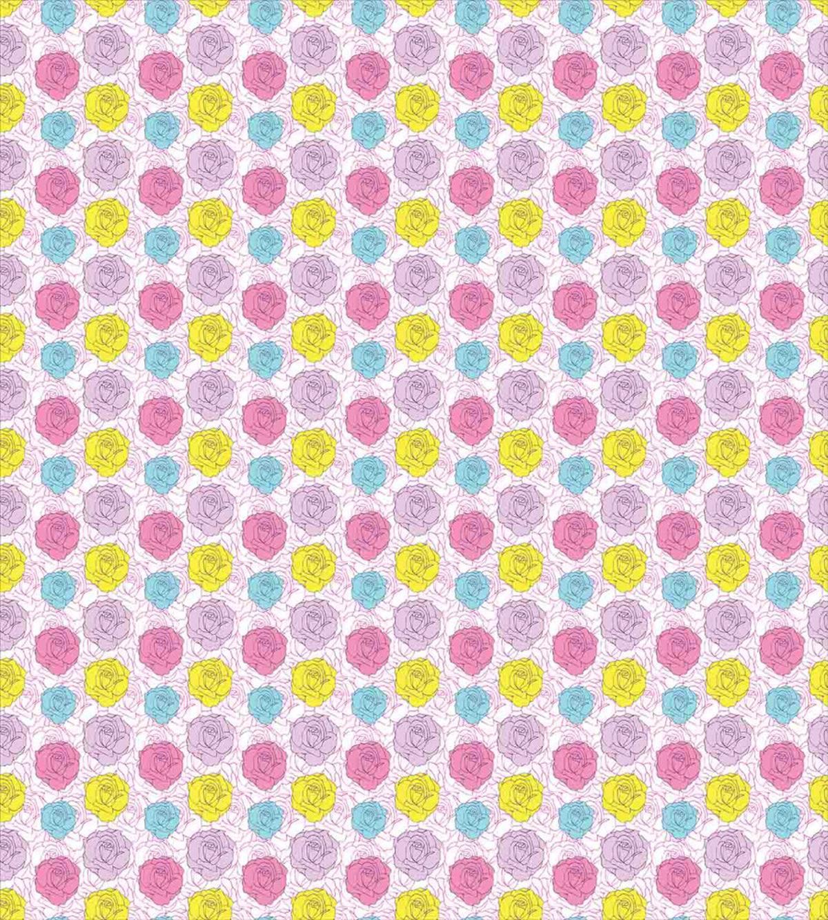 Vivid Symetric Petals — Pattern