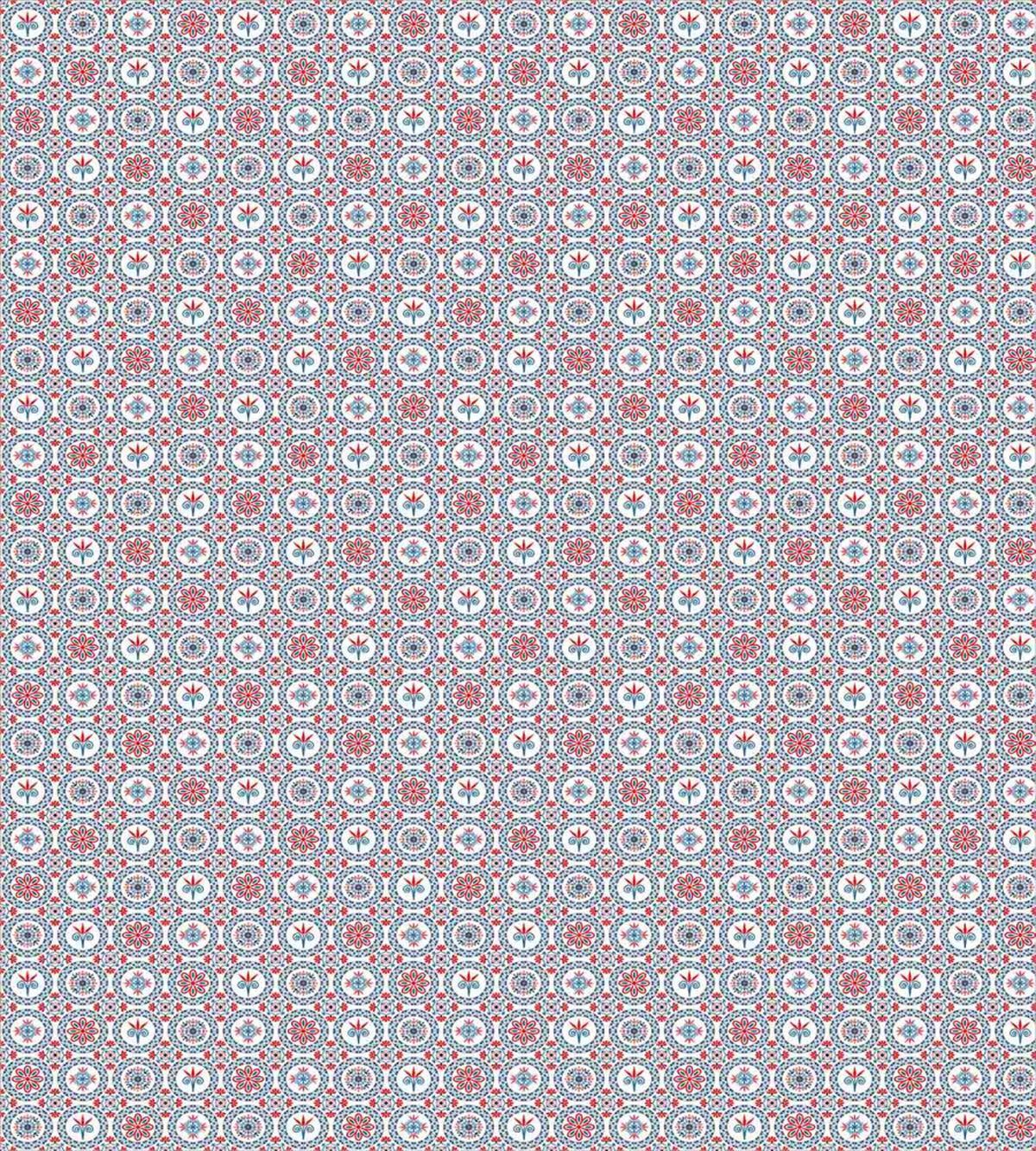 Abstract Blooming Leaves — Pattern