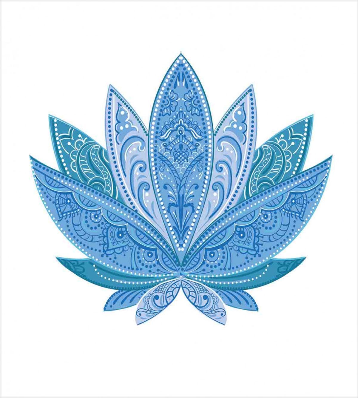 Oriental Lotus Petals — Pattern