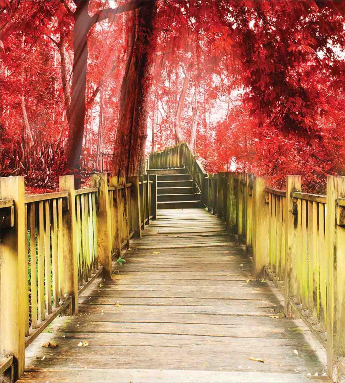 Rustic Wooden Walkway — Pattern