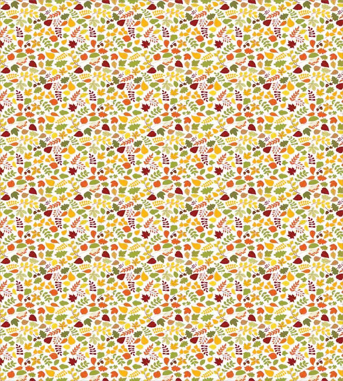 Autumn Fallen Leaves Herb — Pattern