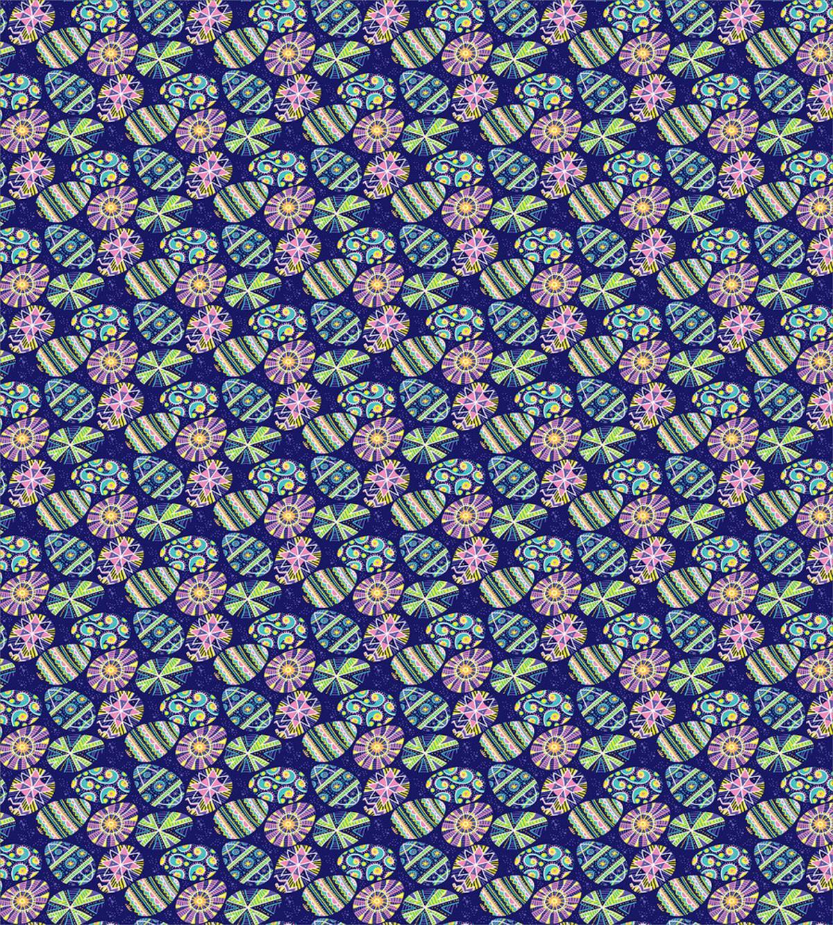 Repetitive Style Ornate Eggs — Pattern