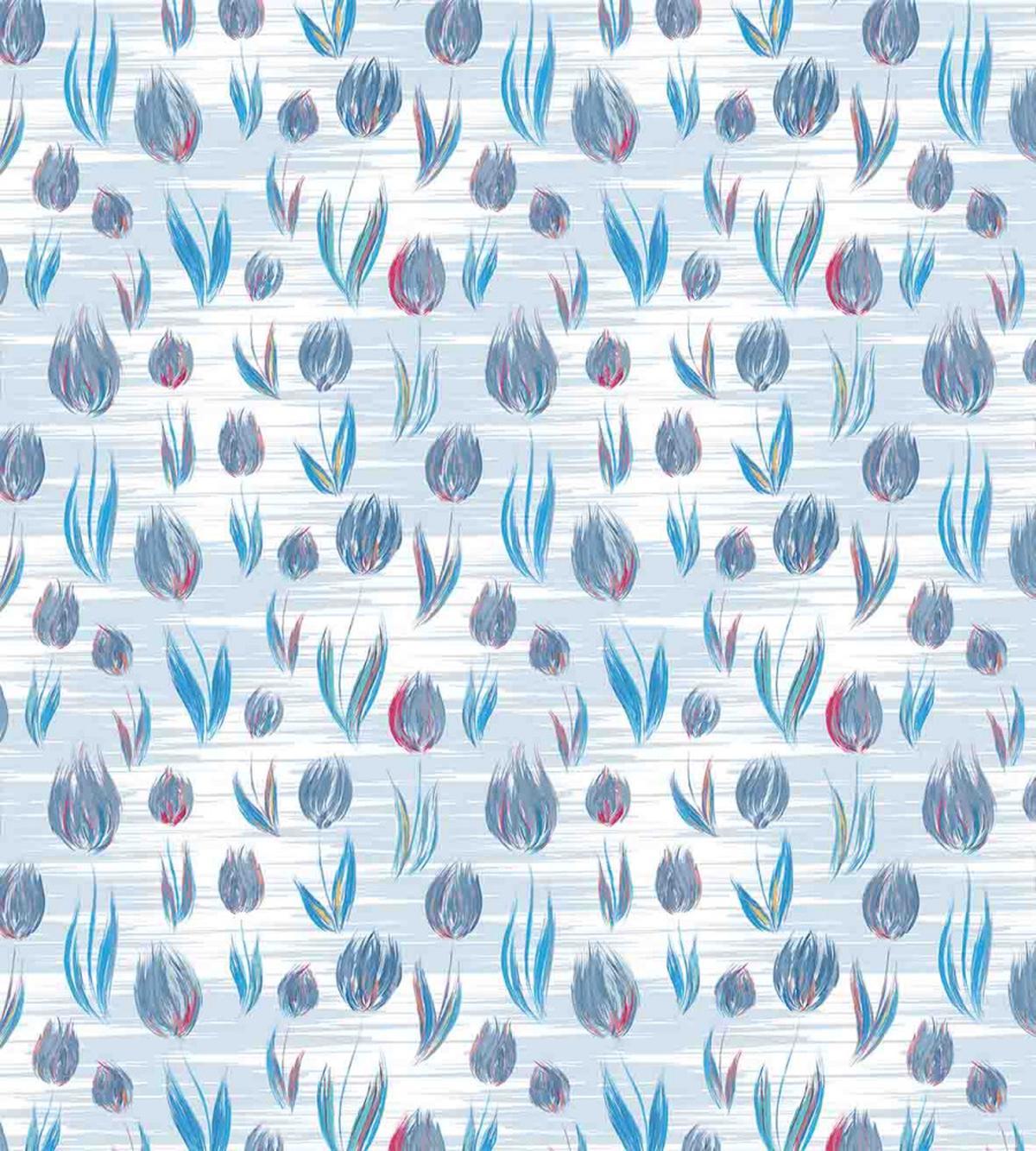 Painting Effect Tulips — Pattern