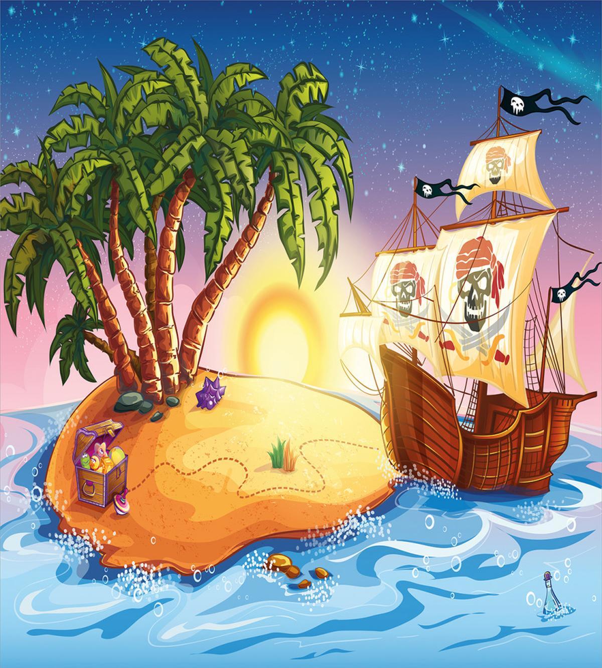 Exotic Sea Island — Pattern