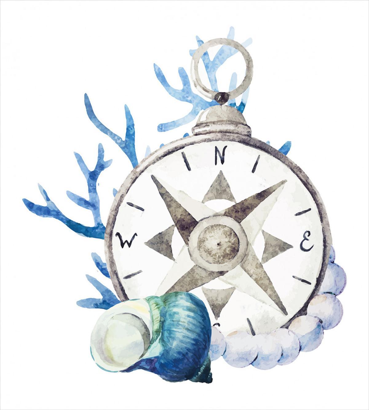 Watercolor Nautical — Pattern
