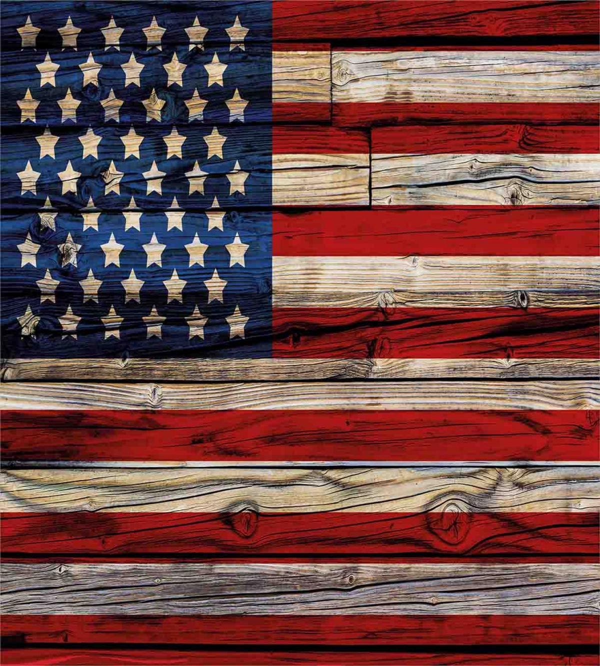 Wood Planks Flag — Pattern