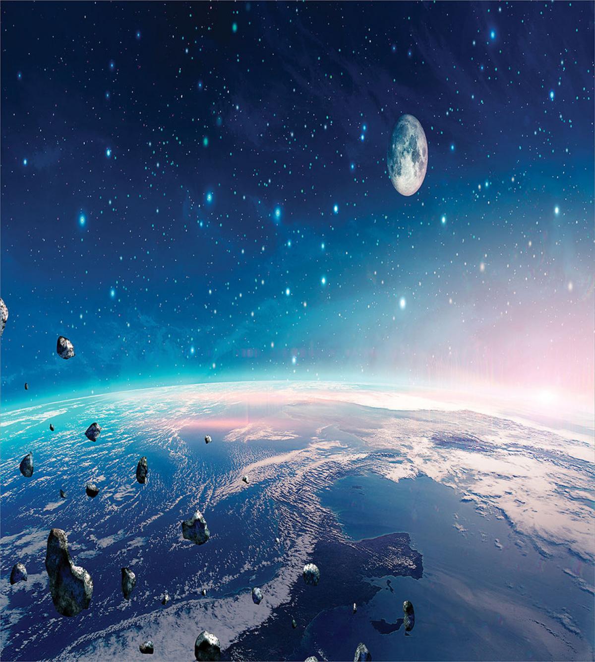 Image of Nebula Asteroids — Pattern