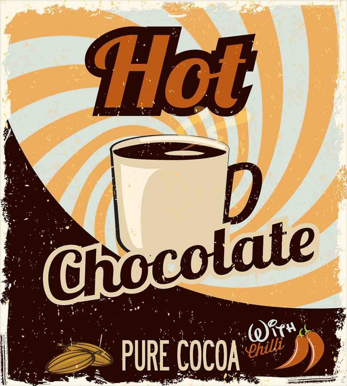 Retro Hot Beverage — Pattern