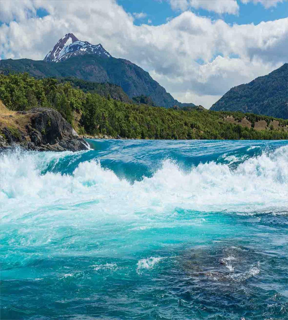 River Cloudy Mountain — Pattern