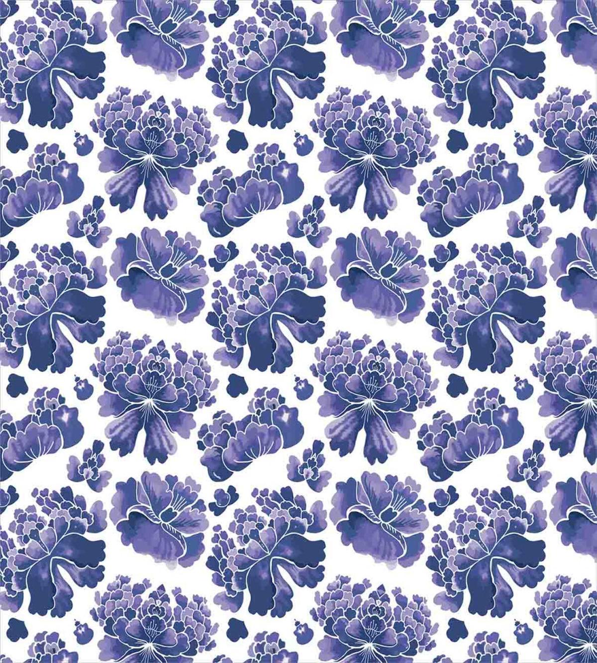 Chinese Lotus — Pattern