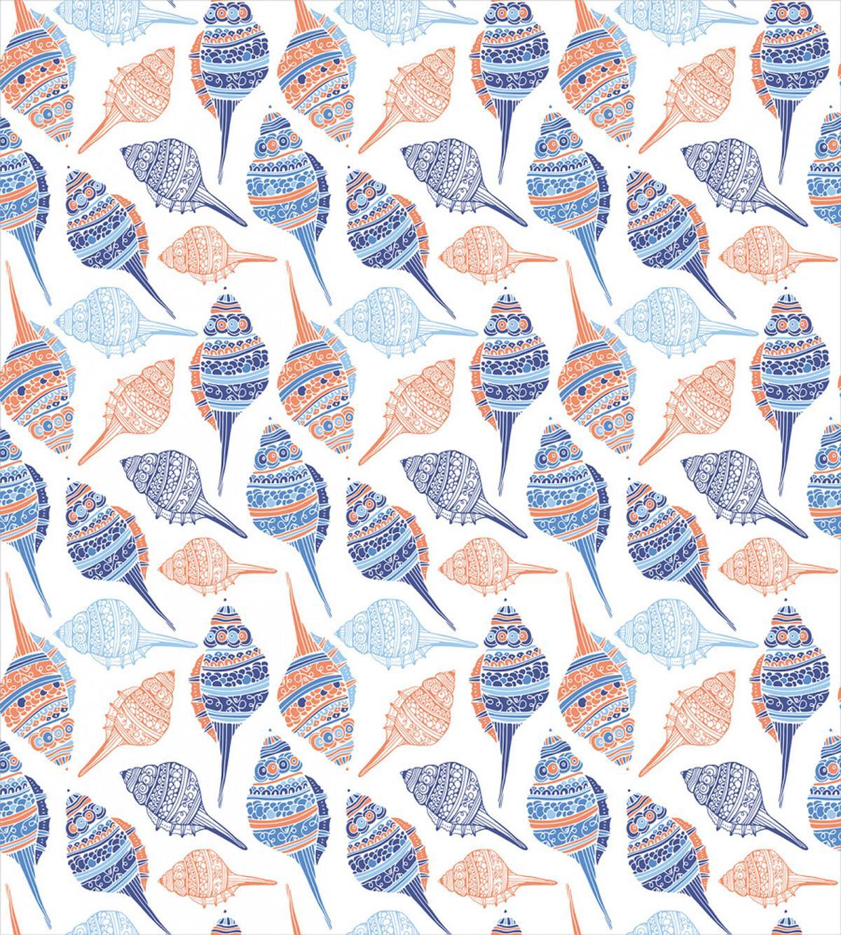 Abstract Marine Seashells — Pattern