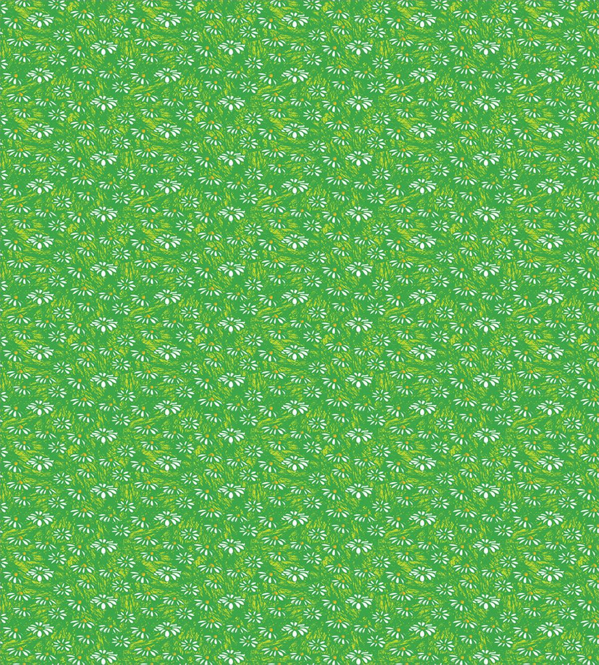 Scribbled Blooming Daisies — Pattern