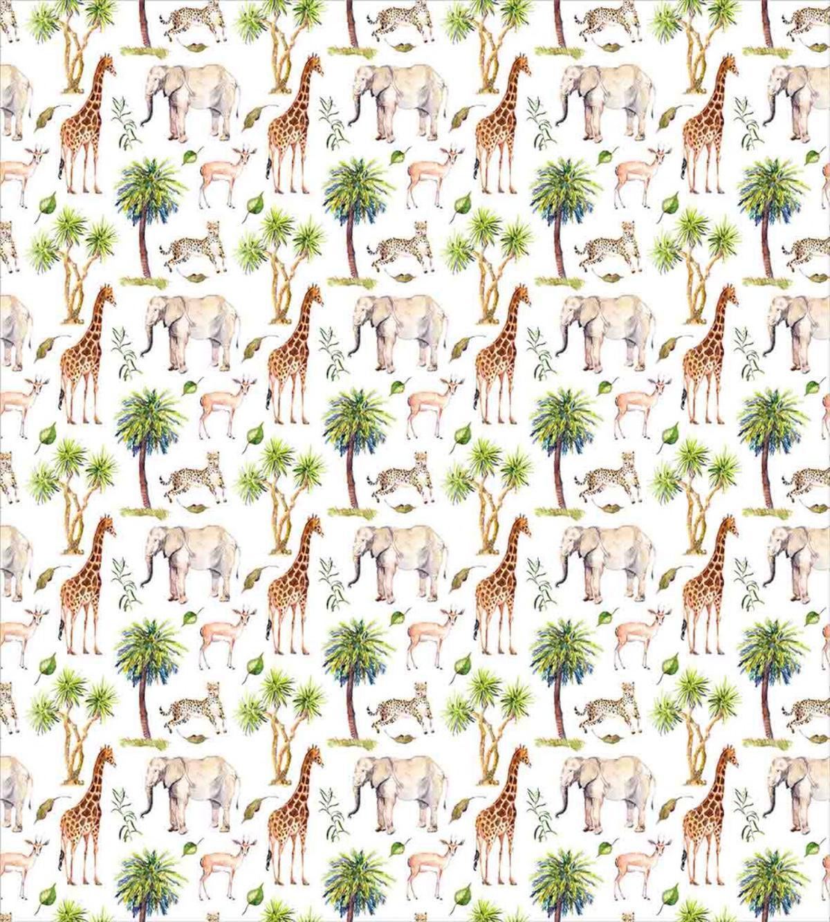 Giraffe Safari — Pattern