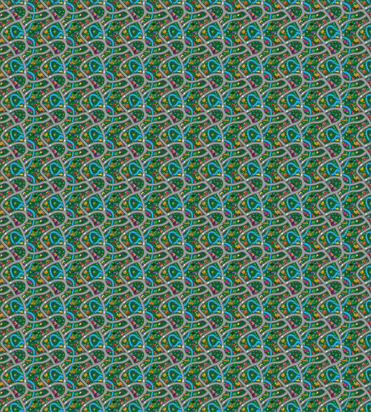 Colorful Town — Pattern