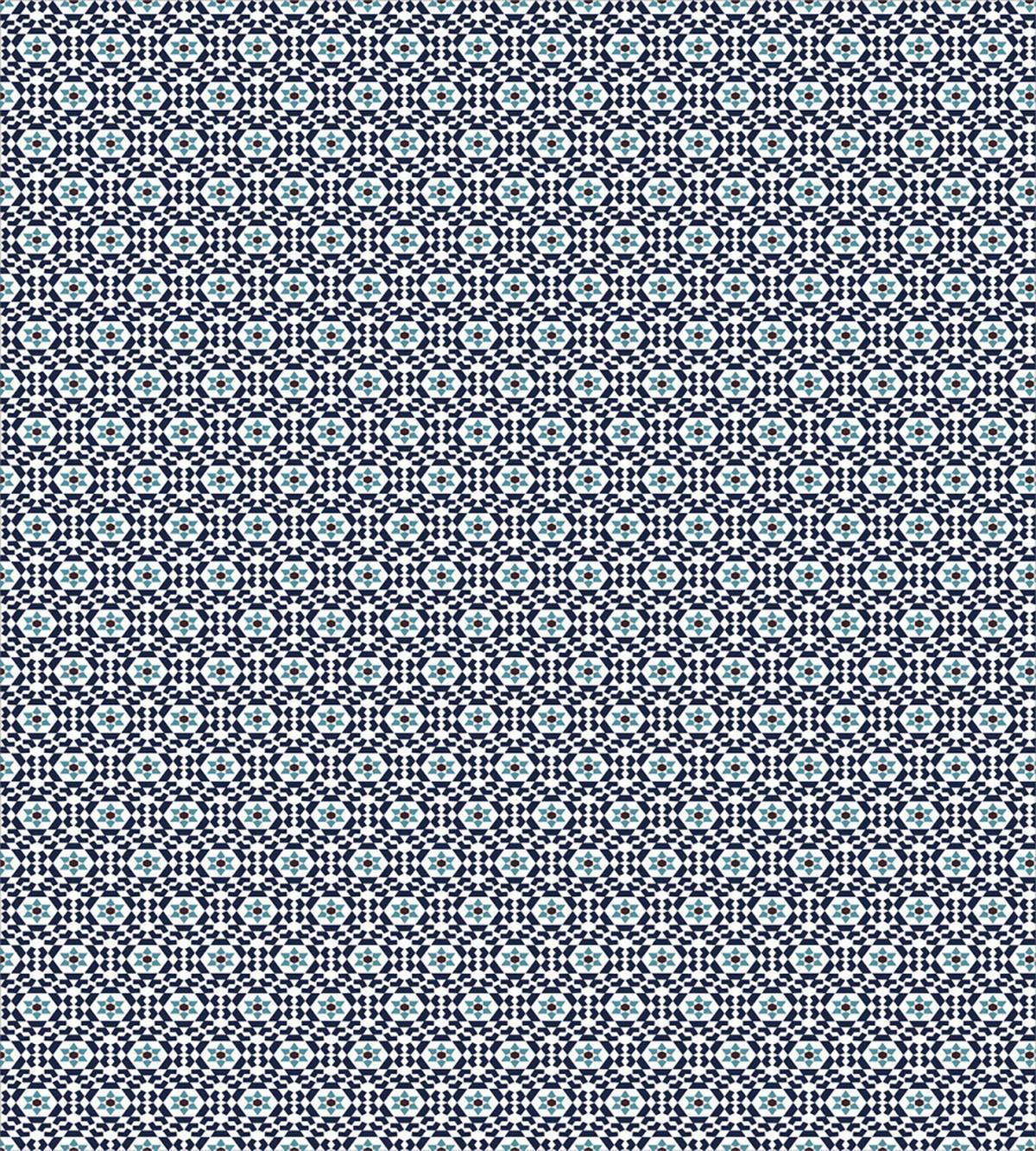 Oriental Geometric Floral — Pattern