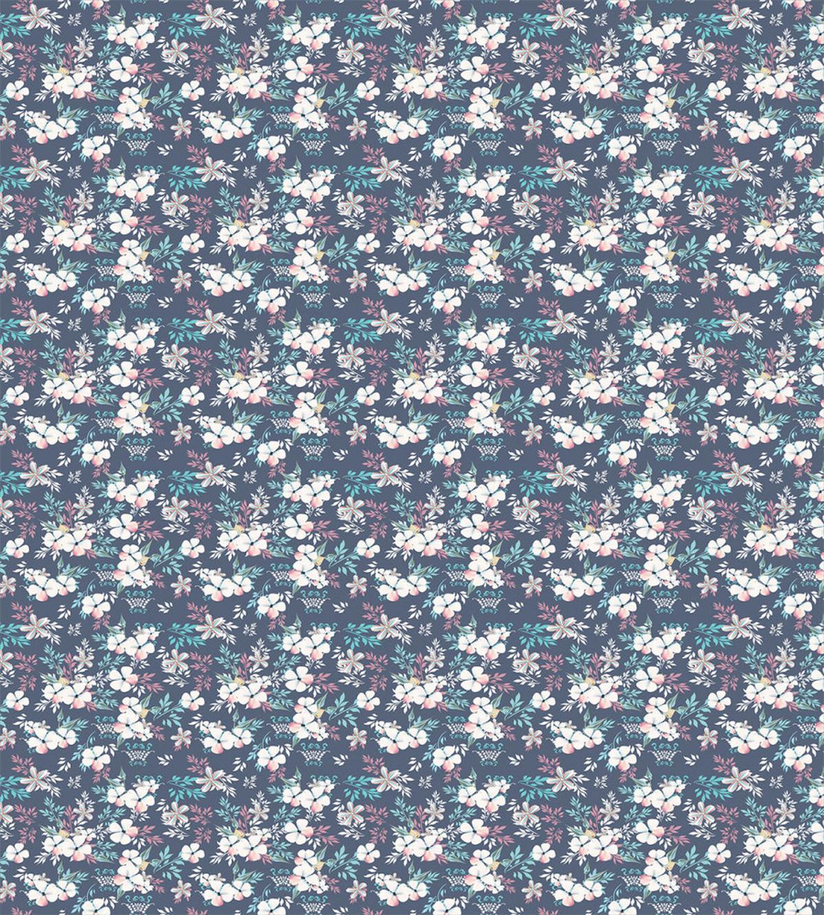 Soft Tones Neat Floral Art — Pattern