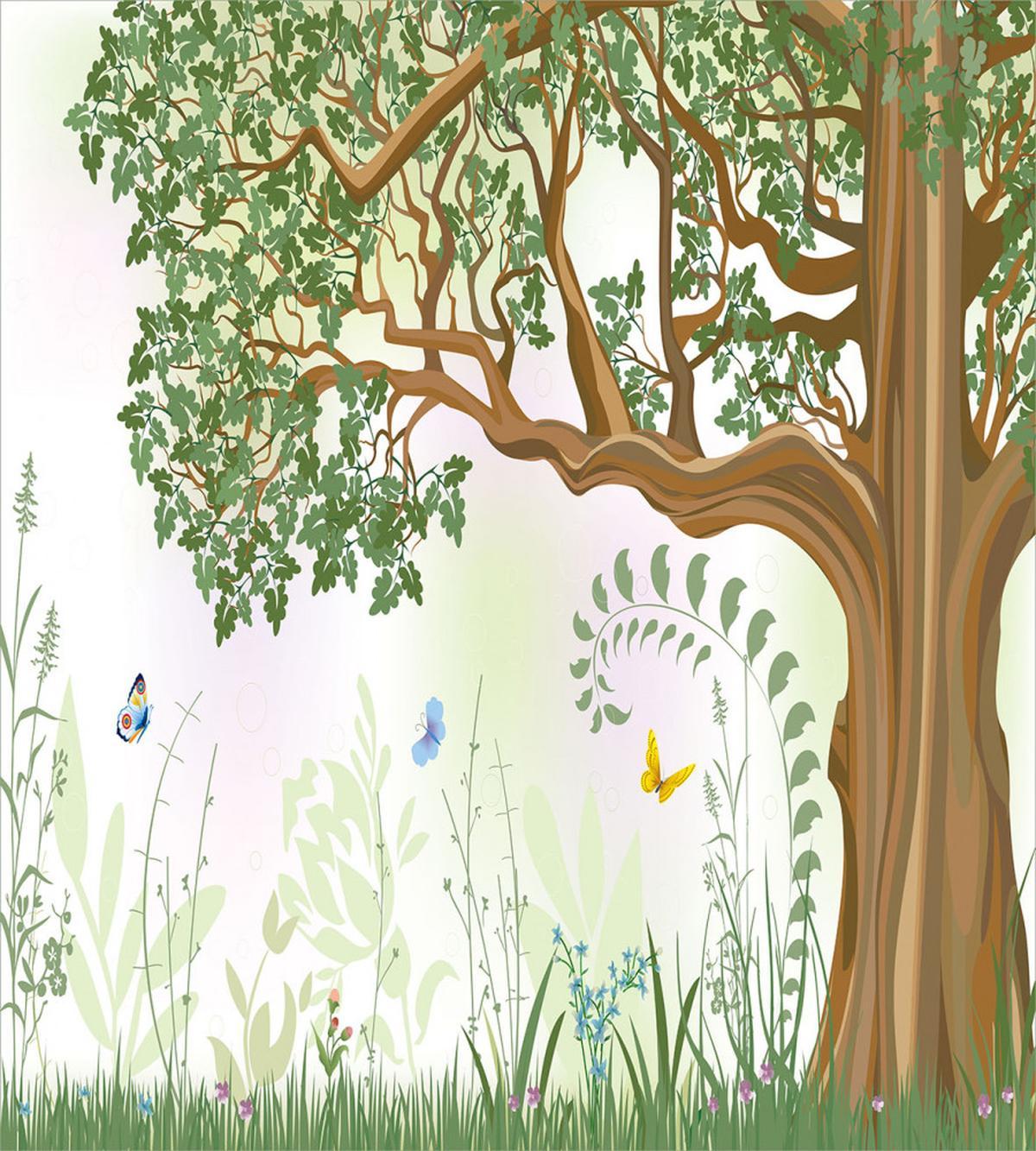 Spring Butterfly Paint — Pattern