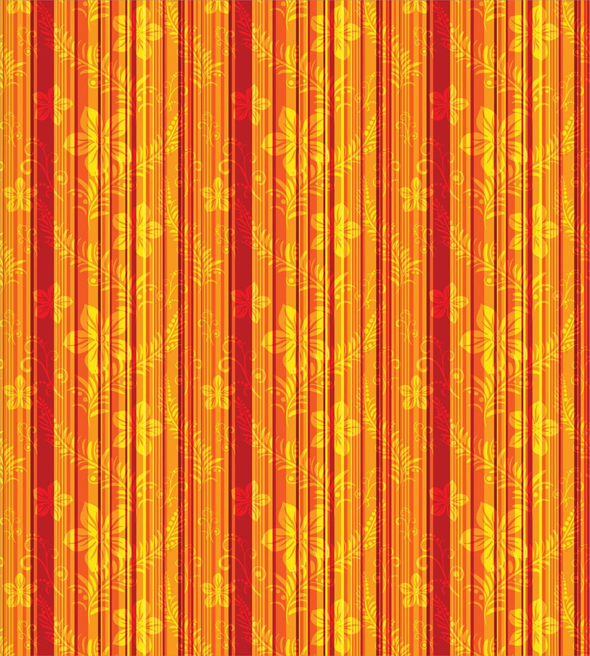 Vertical Stripes Floral — Pattern
