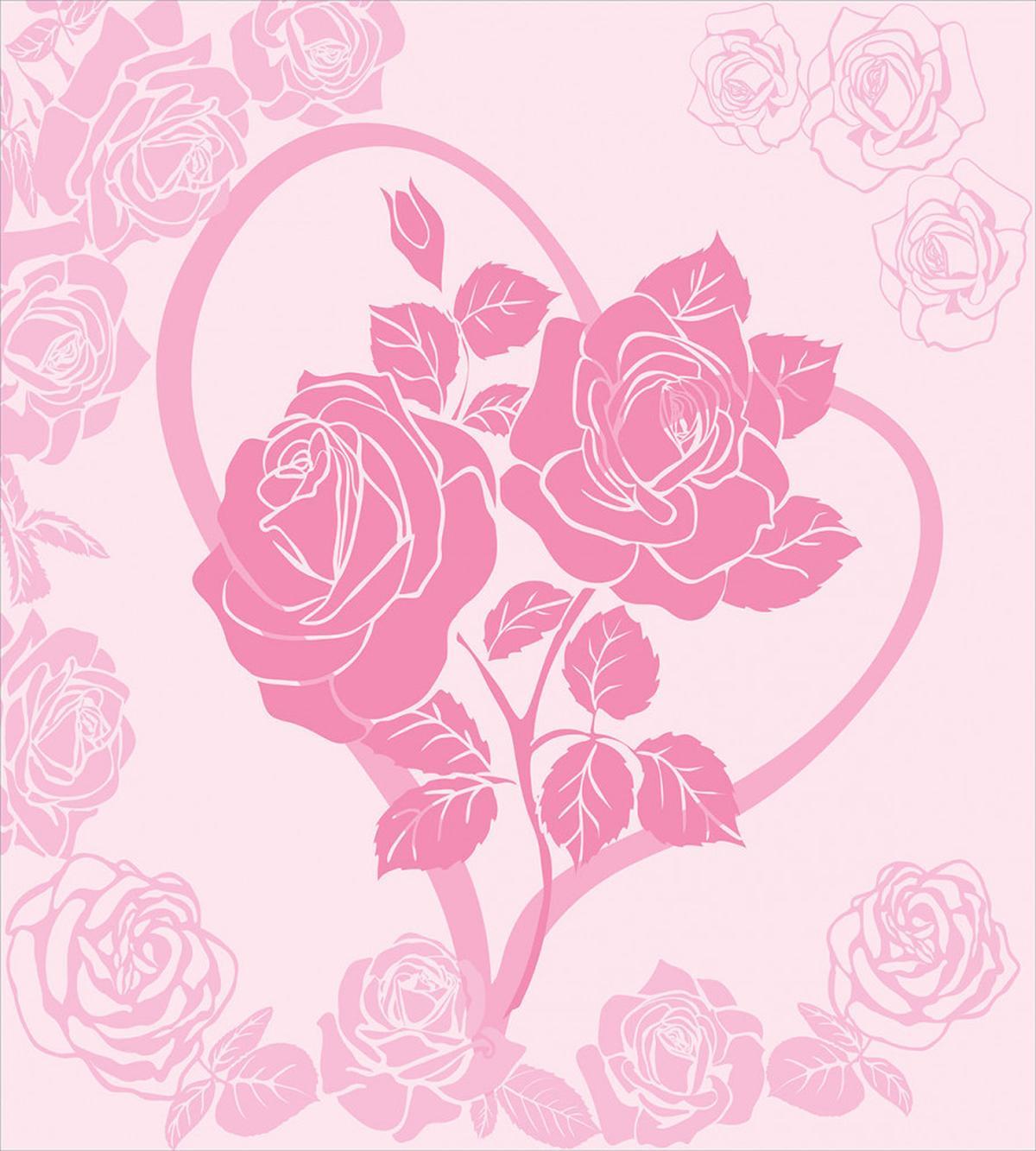 Roses in Heart — Pattern
