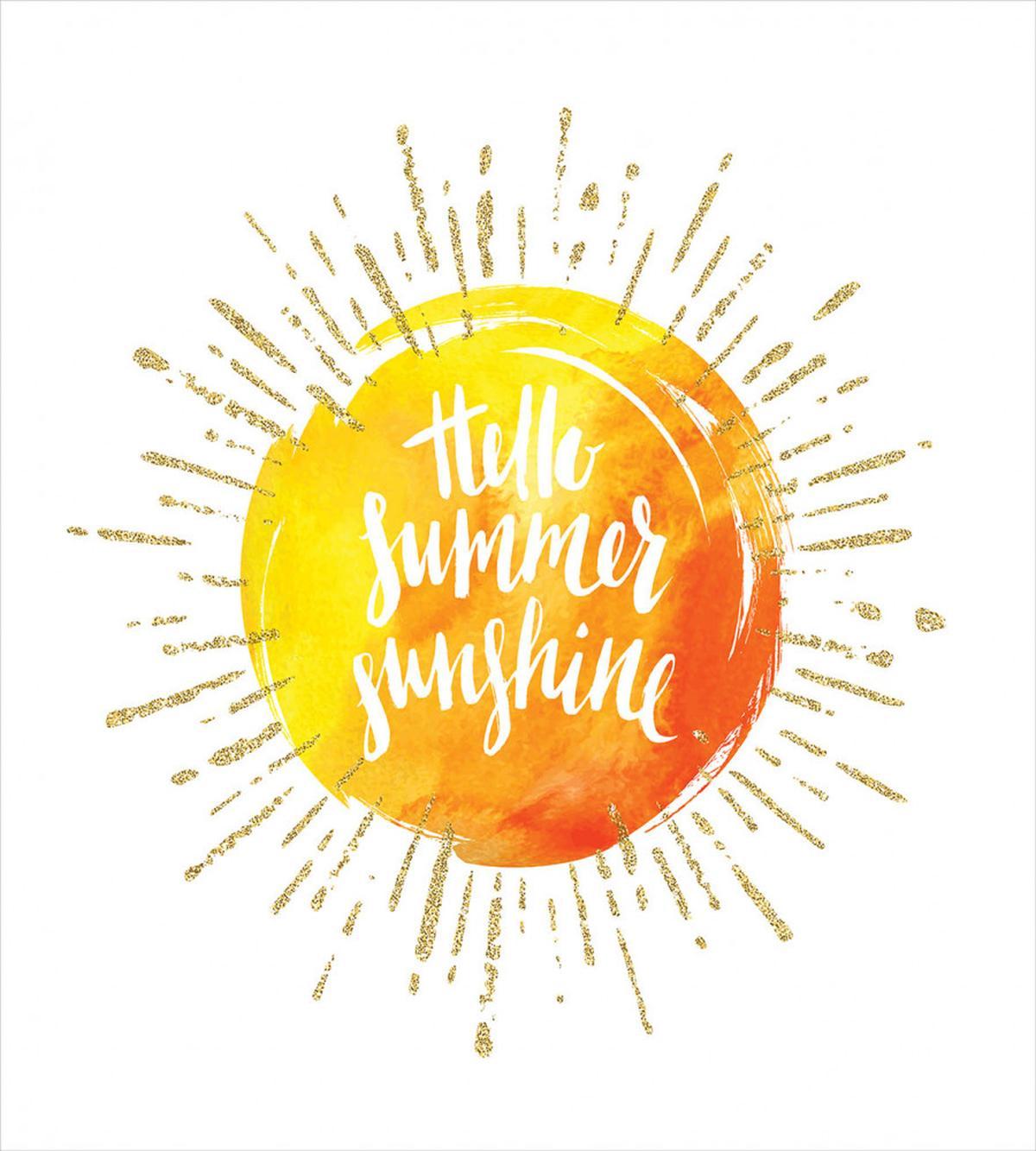 Summer Holiday Words — Pattern