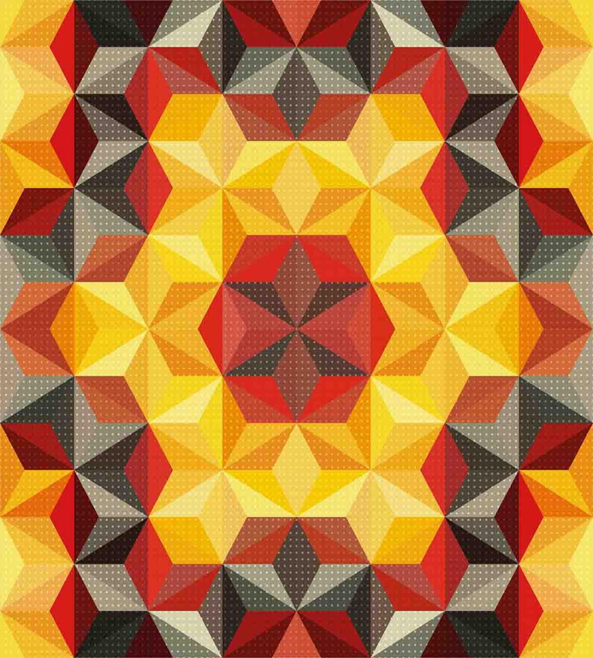 Geometric Fractal Art — Pattern