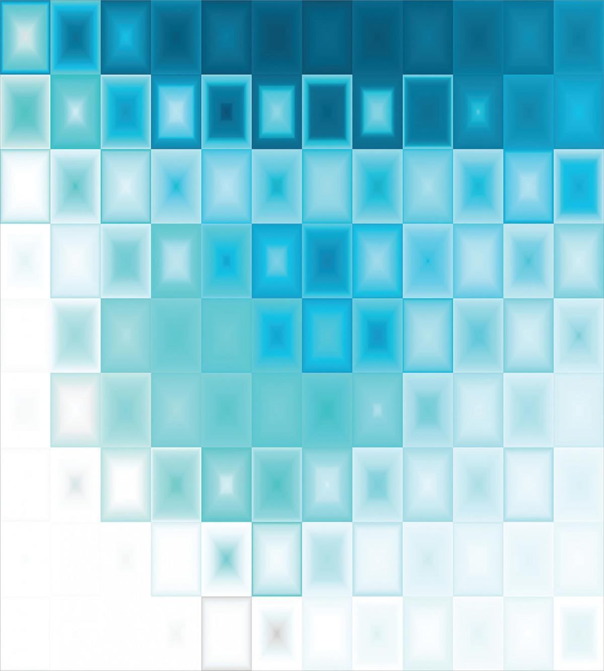 Fractal Square Shapes — Pattern