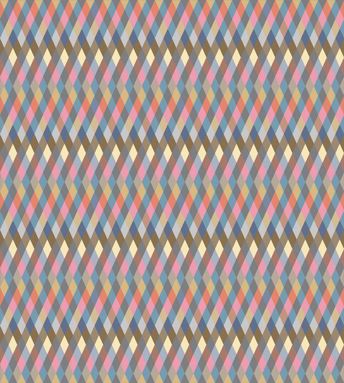 Rhombus Shapes Plaid — Pattern