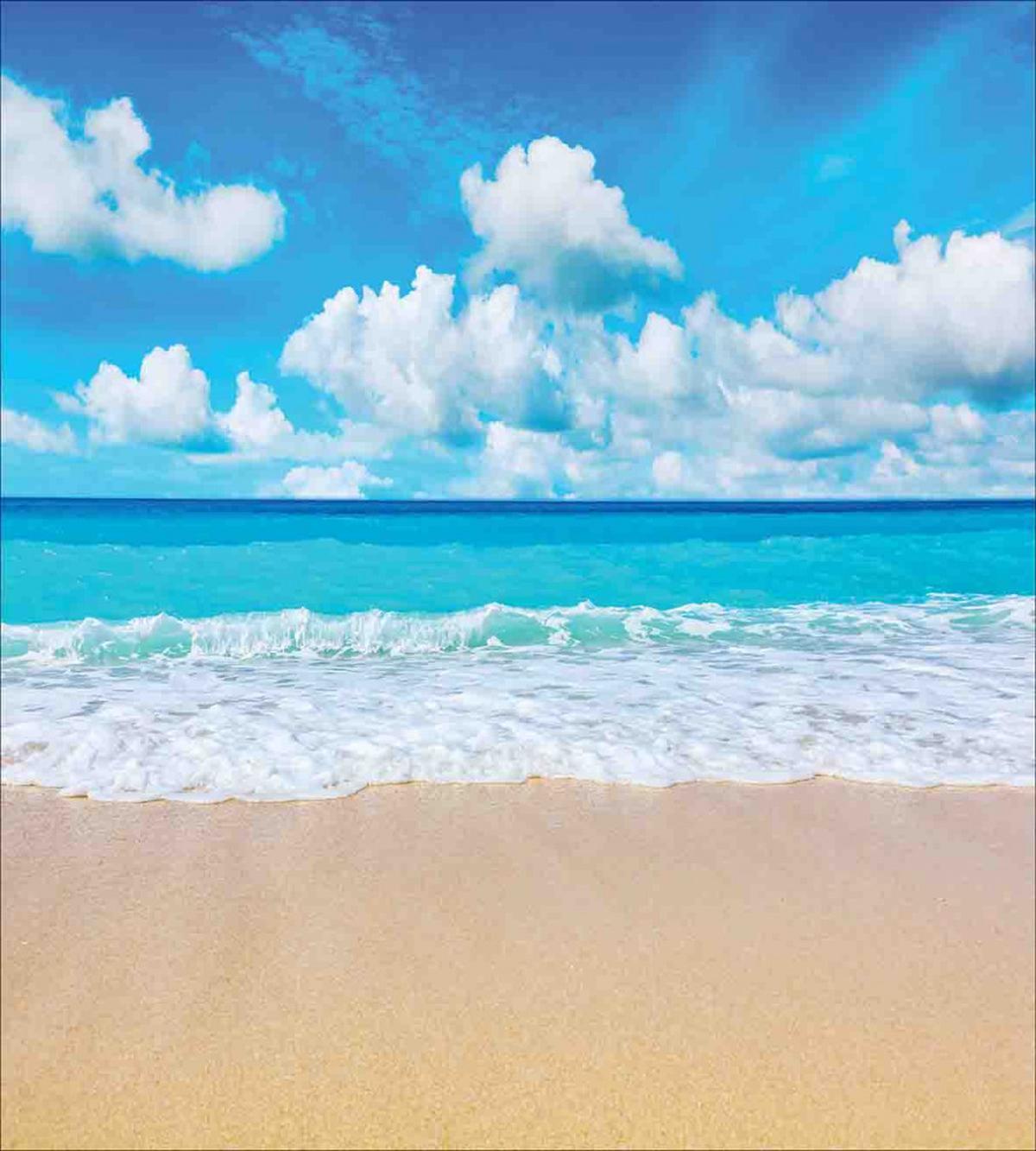Exotic Hawaiian Scene Calming — Pattern