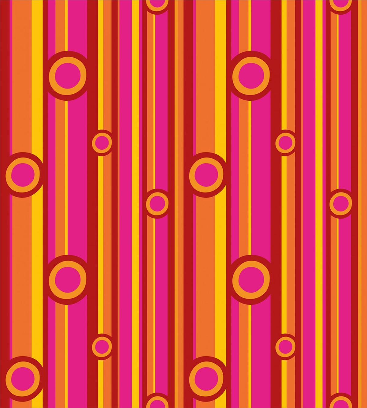 Stripes Circles Vibrant — Pattern