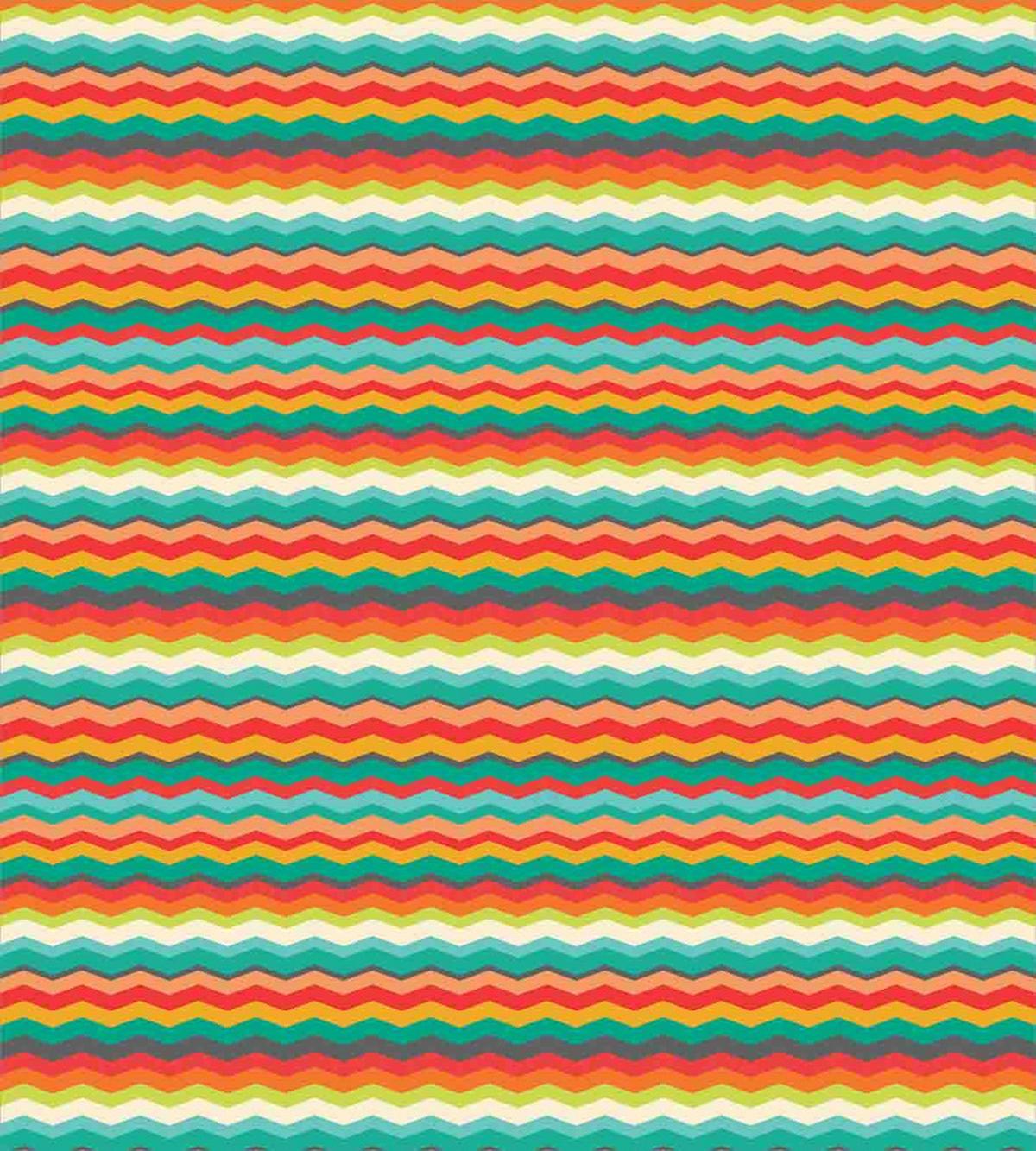 Geometric Abstract Wave — Pattern