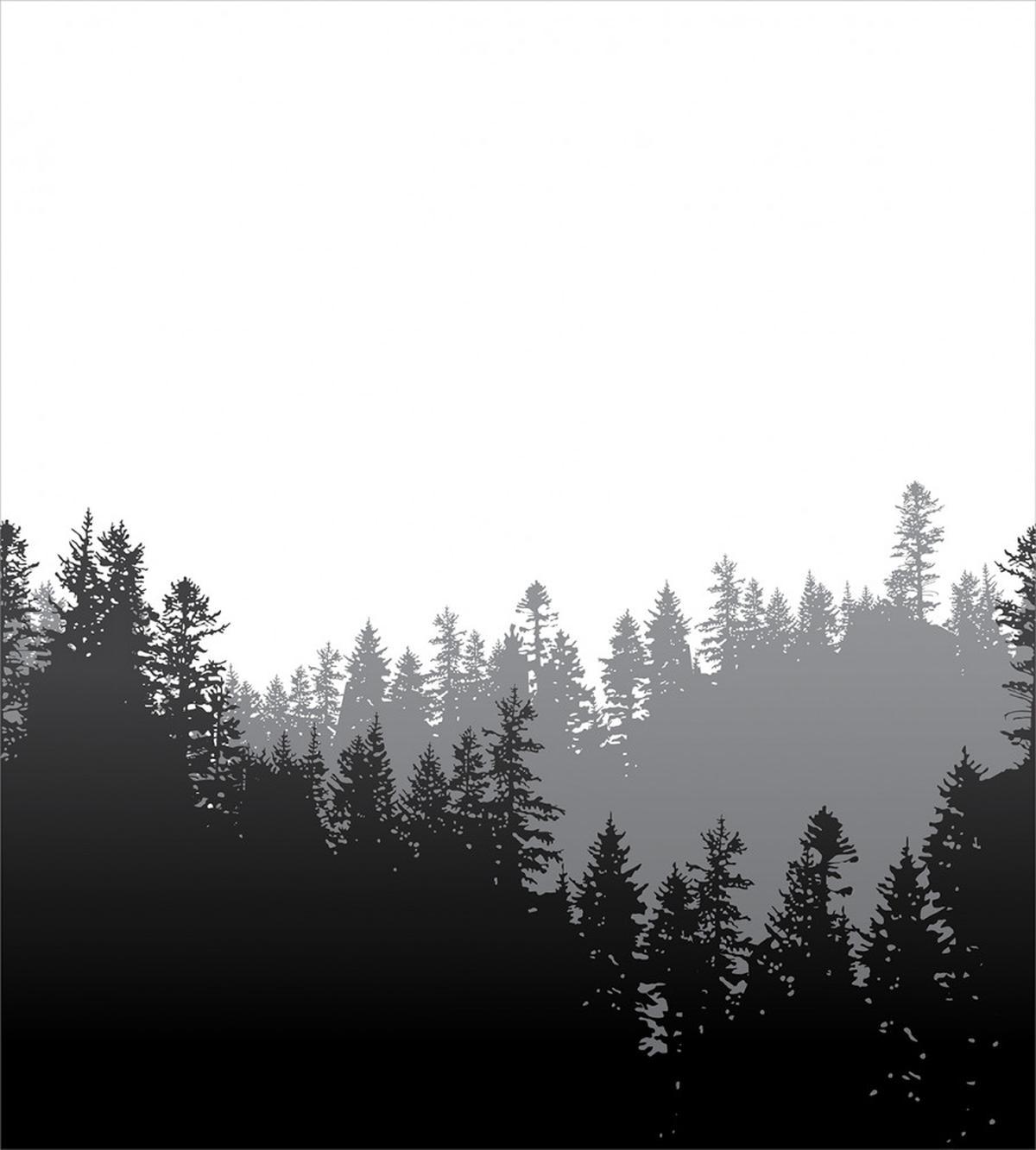 Abstract Wild Spruces — Pattern