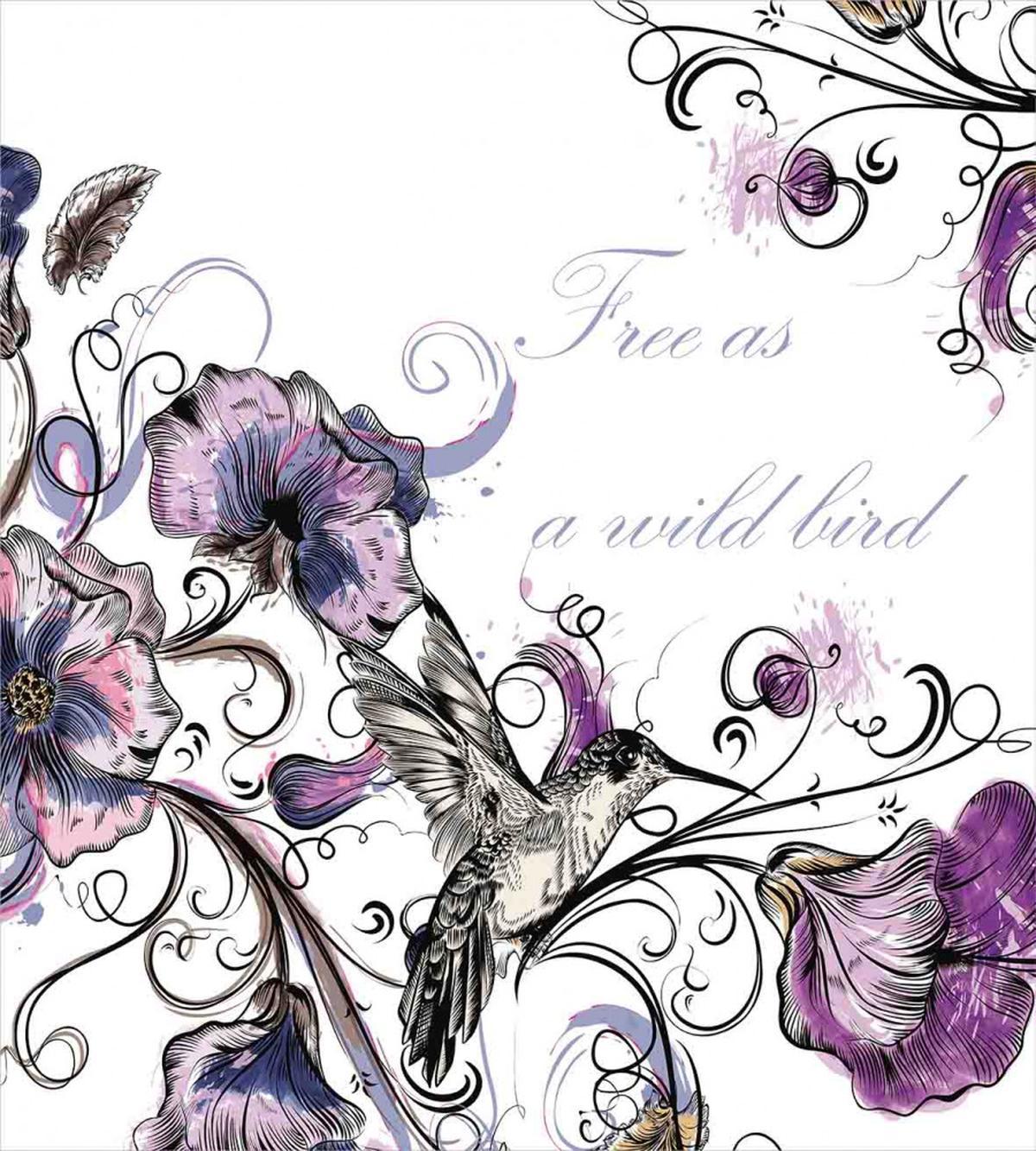 Ornate Flowers Leaves — Pattern