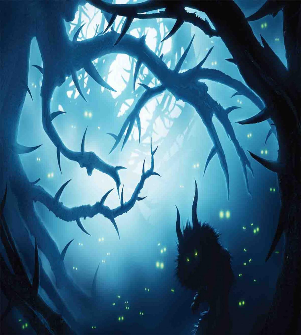 Night Forest Halloween — Pattern