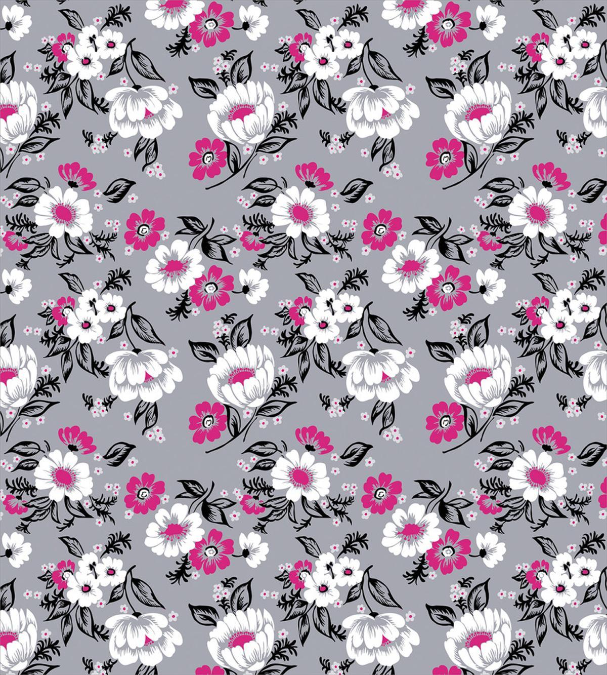 Retro Garden Blossoms — Pattern