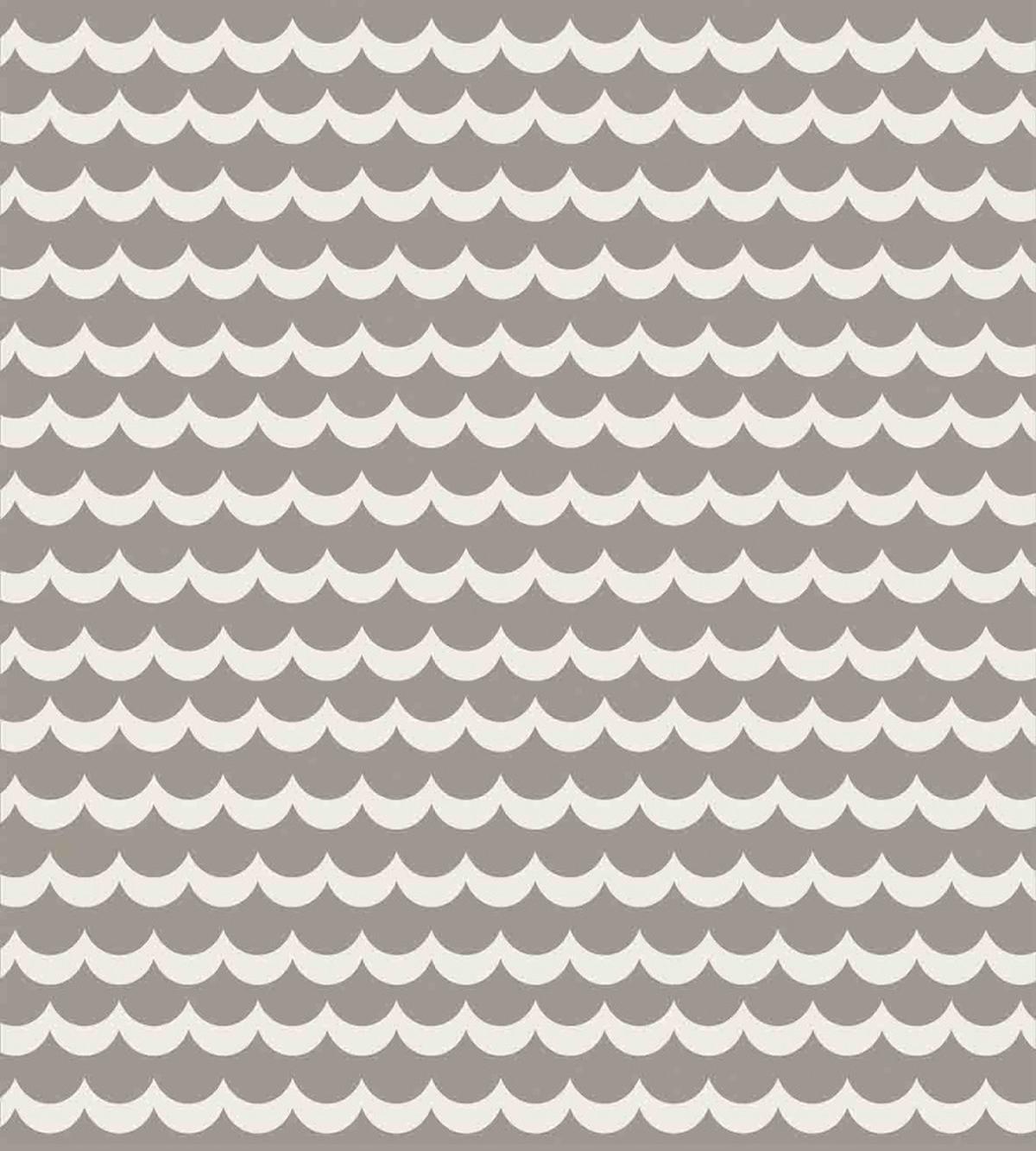 Fish Scale Wavy Rows — Pattern