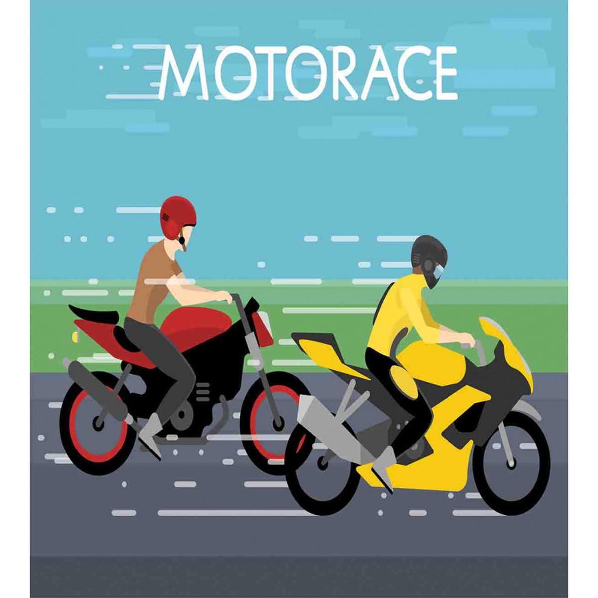 2 Bikers Racing — Pattern