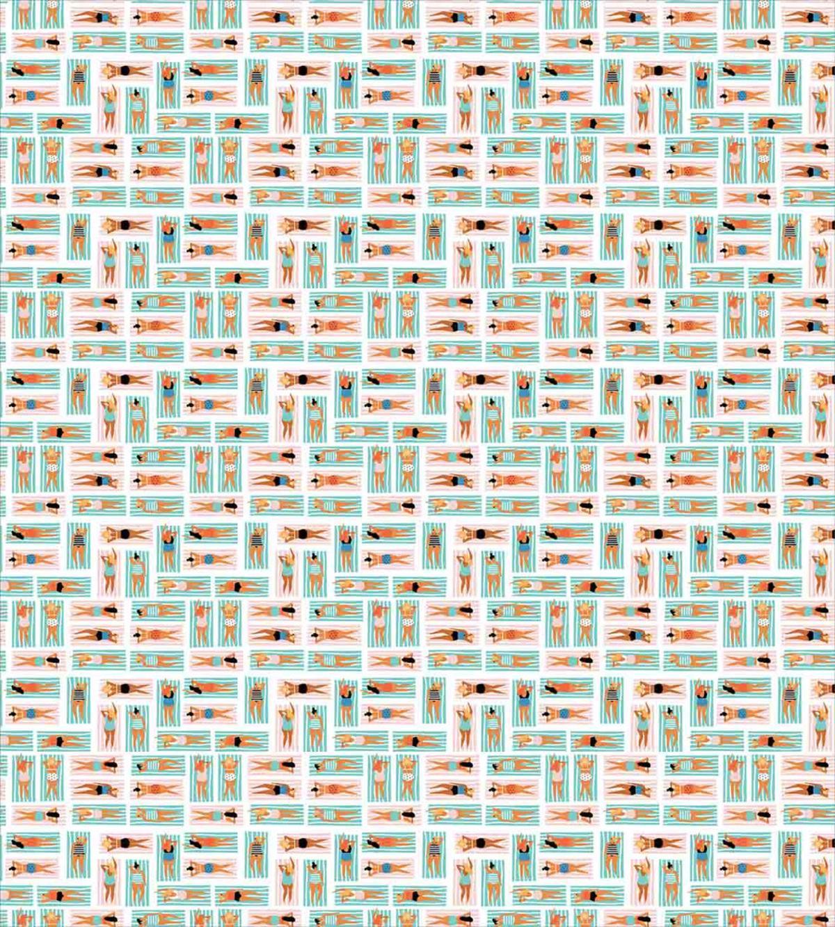 Women Striped Towels Summer — Pattern