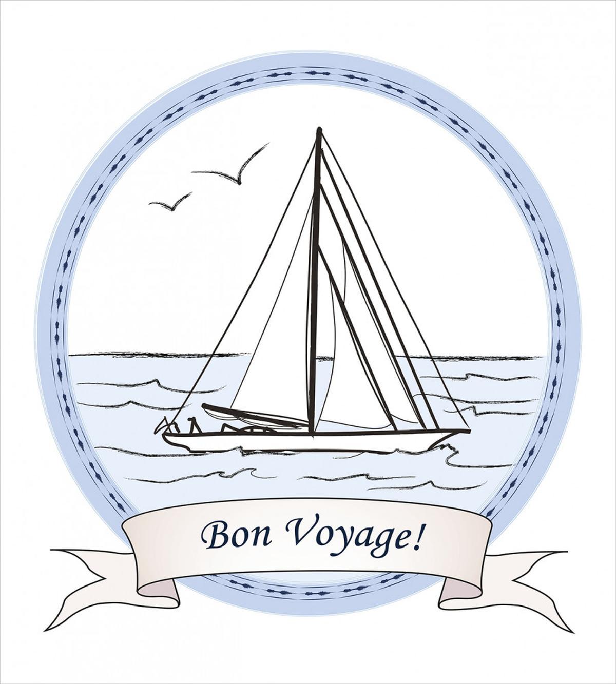 Yatch in Ocean — Pattern