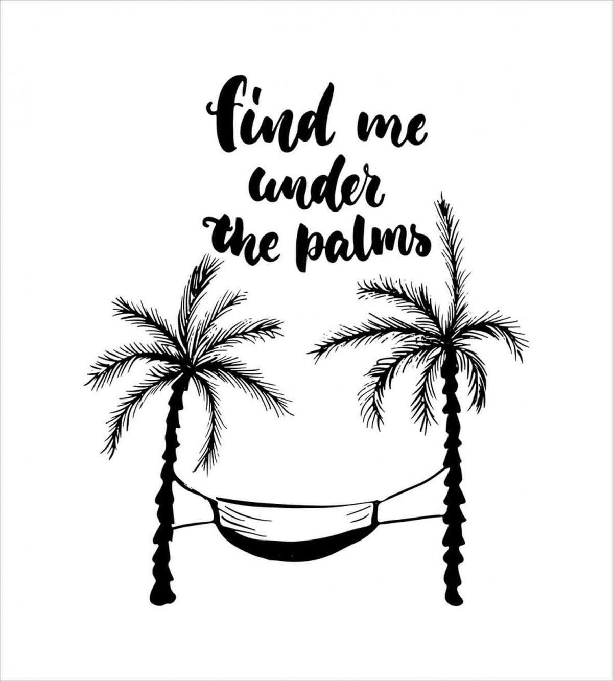 Find Me Under Palms — Pattern
