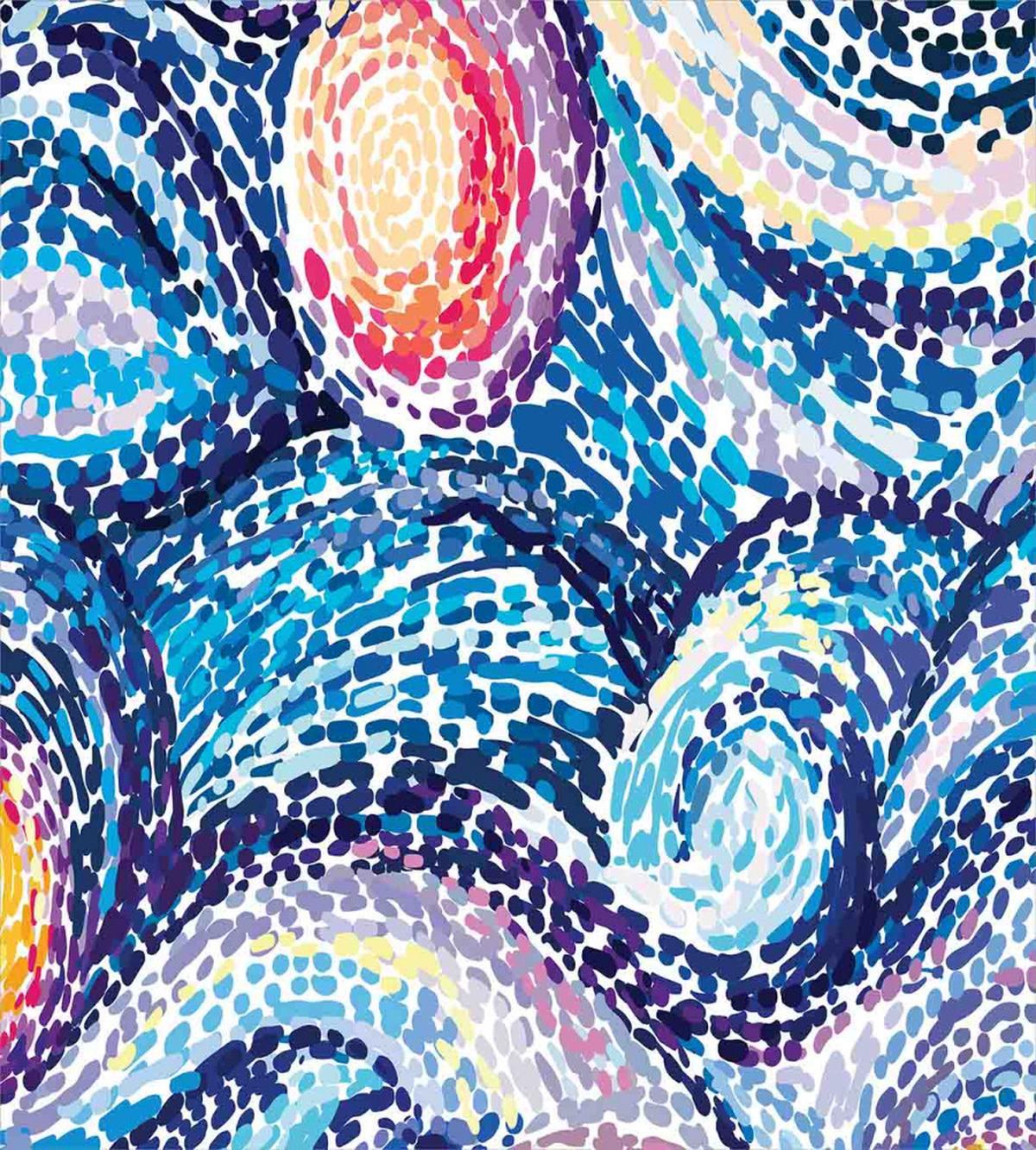 Doodle Wavy Lines — Pattern