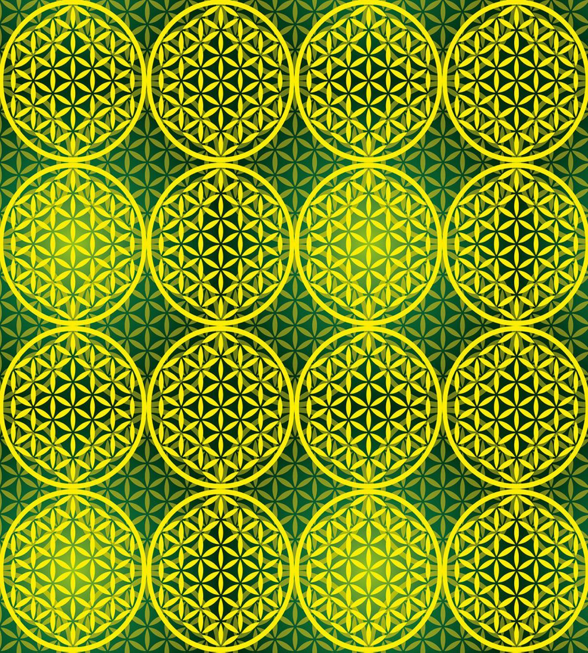 Vivid Flower of Life — Pattern