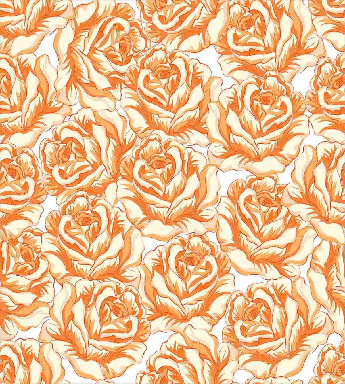 Romantic Love Flowers — Pattern