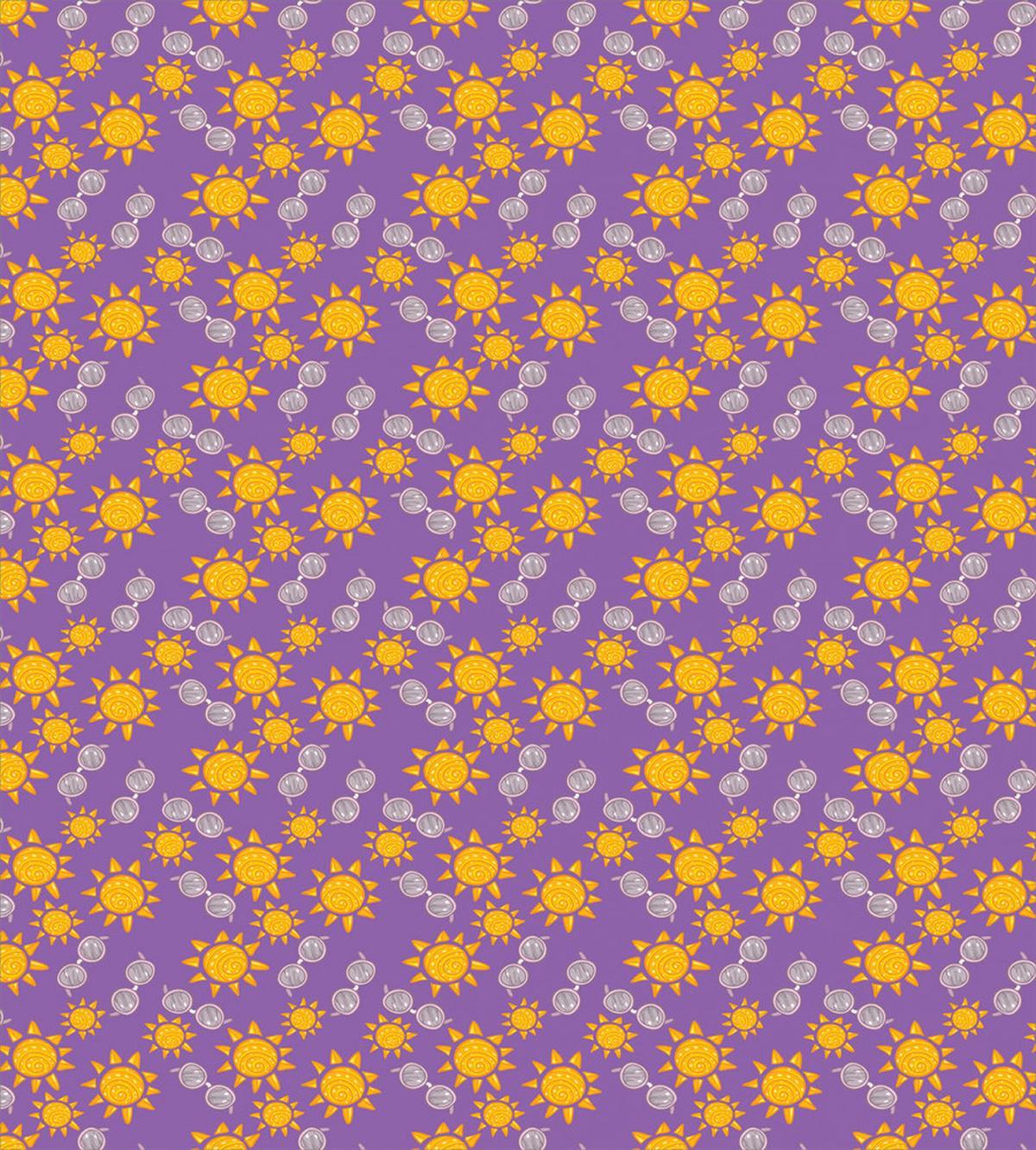 Sun and Sunglasses Pattern — Pattern