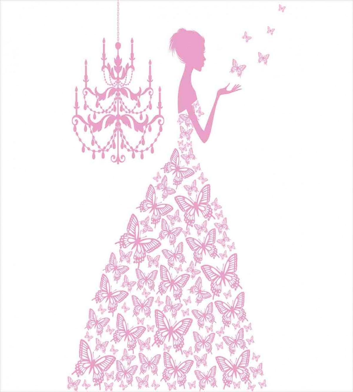 Princess with Butterflies Gown — Pattern