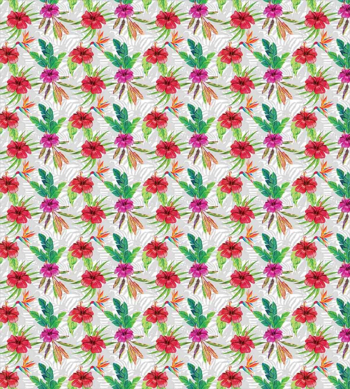 Hibiscus Bird of Paradise — Pattern