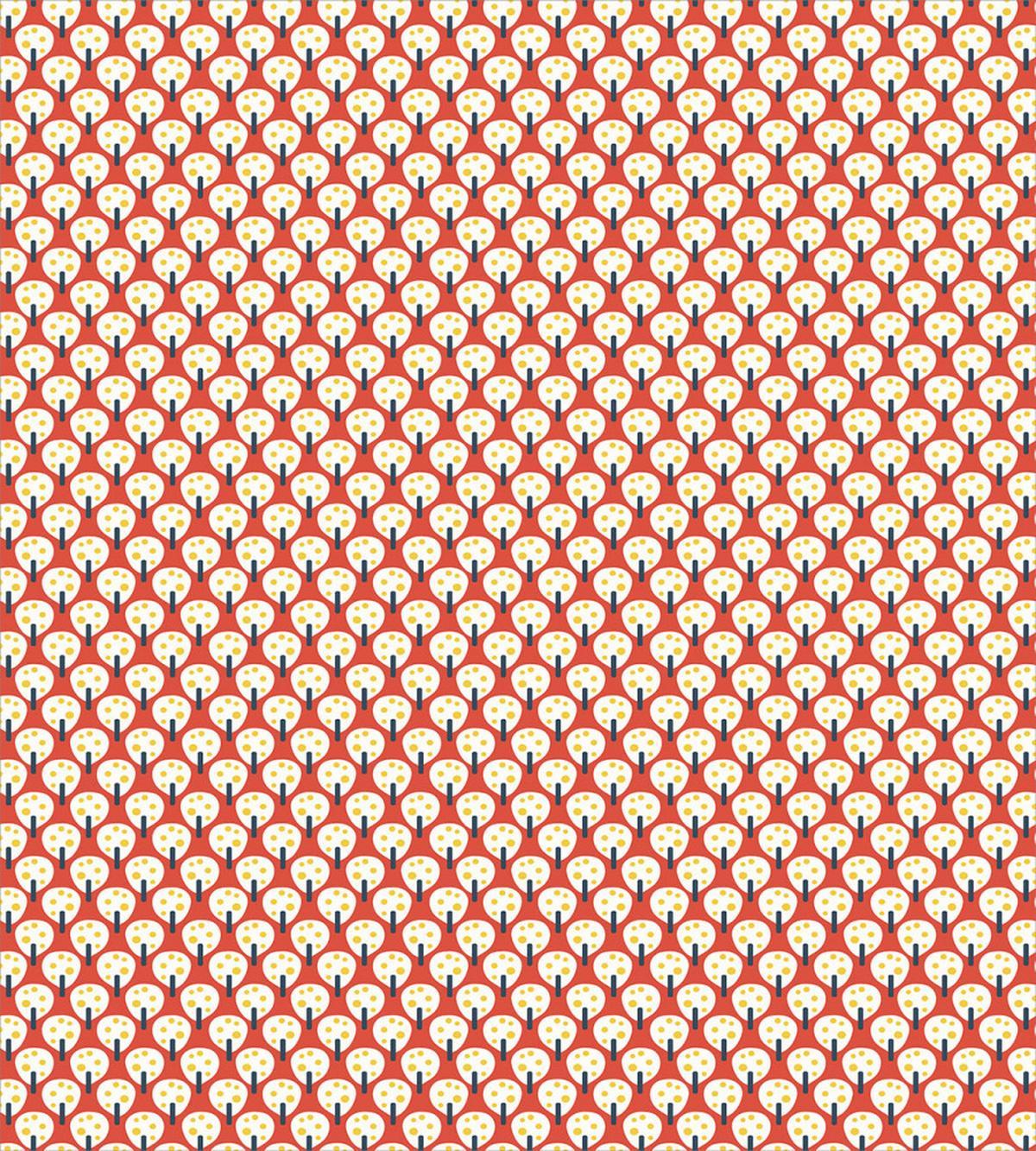 Simple Nursery Fruit Trees — Pattern