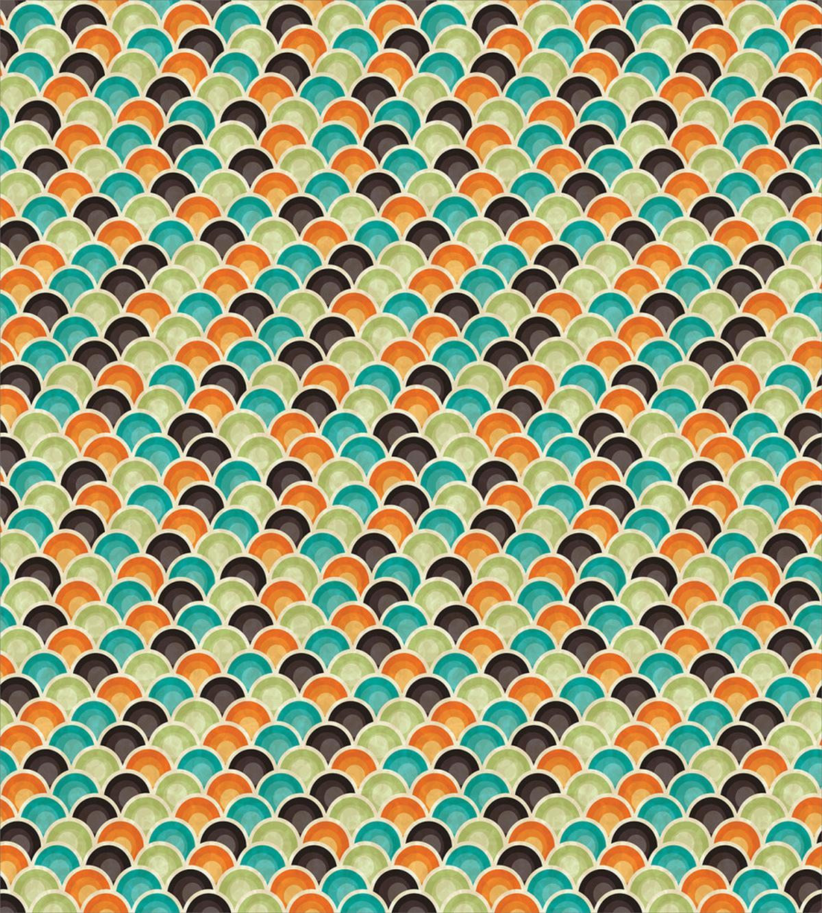 Colorful Half Circles — Pattern